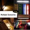 Motion Sensor LED Night Light  Wireless Under Cabinet Light For Kitchen Cabinet Bedroom Wardrobe Indoor Light Battery Powered