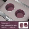 Front Drainage Coaster & Central Control Beverage Cup Holder for Xiaomi YU7 - Full-Coverage Interior Accessory.