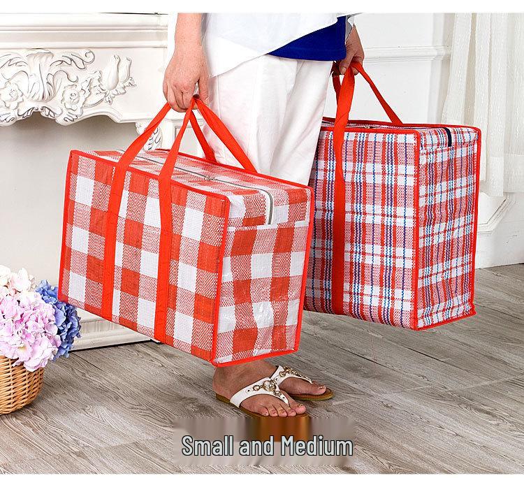 

Extra Large Nylon Woven Bag for Moving, Packing, School, Dorms, and Luggage 48x30x22