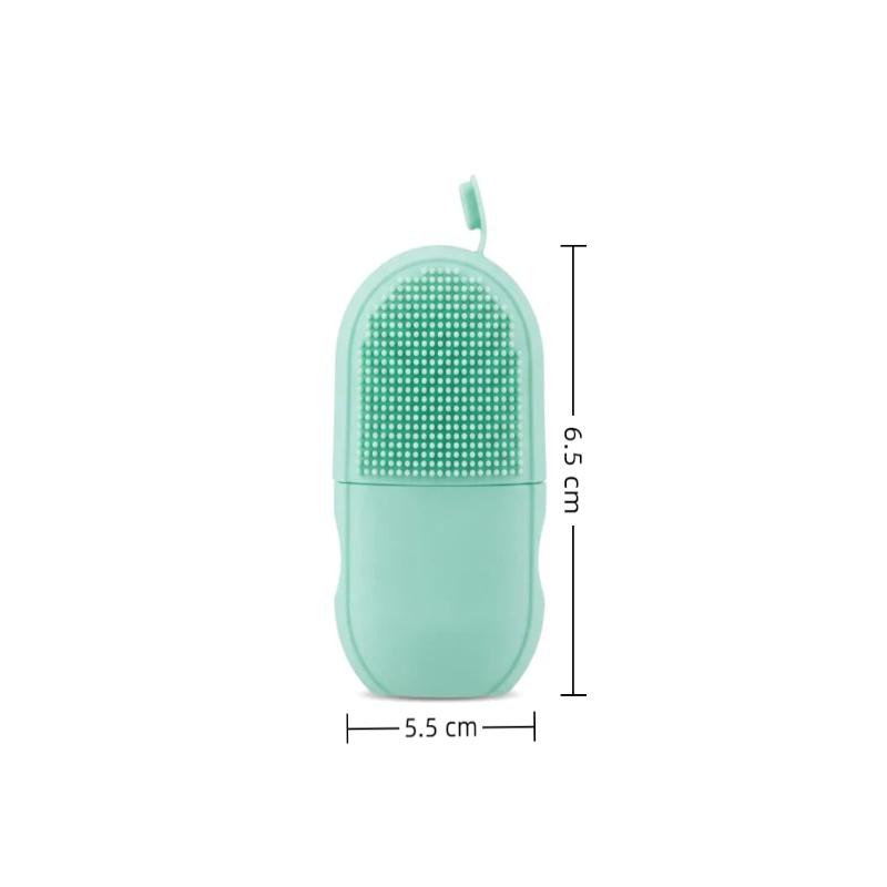 Silicone Face Ice Cube Mold For Beauty And Skin Care Silicon Face Ice Roller With Cleansing Brush