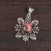 Asthenic Multi Gemstone Pendant, 925 Sterling Silver Jewelry, Handmade Pendant CP-10