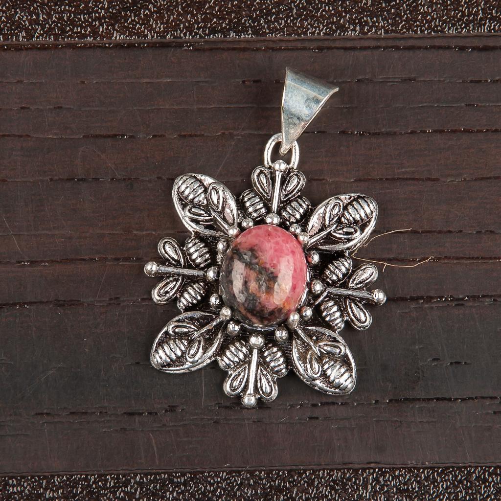 Asthenic Multi Gemstone Pendant, 925 Sterling Silver Jewelry, Handmade Pendant CP-10