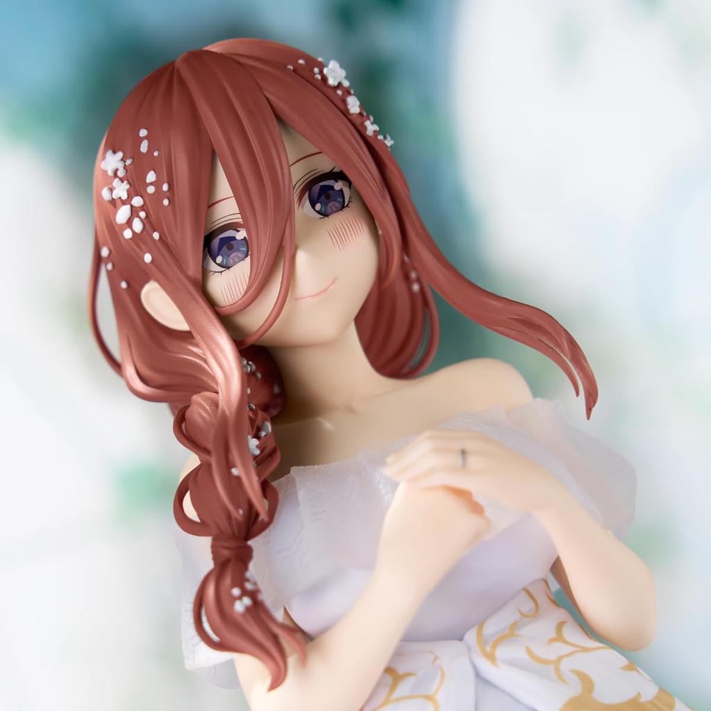 Banpresto The Quintessential Quintuplets Nakano Miku Original Art Exhibition Figure (Animation ver.)