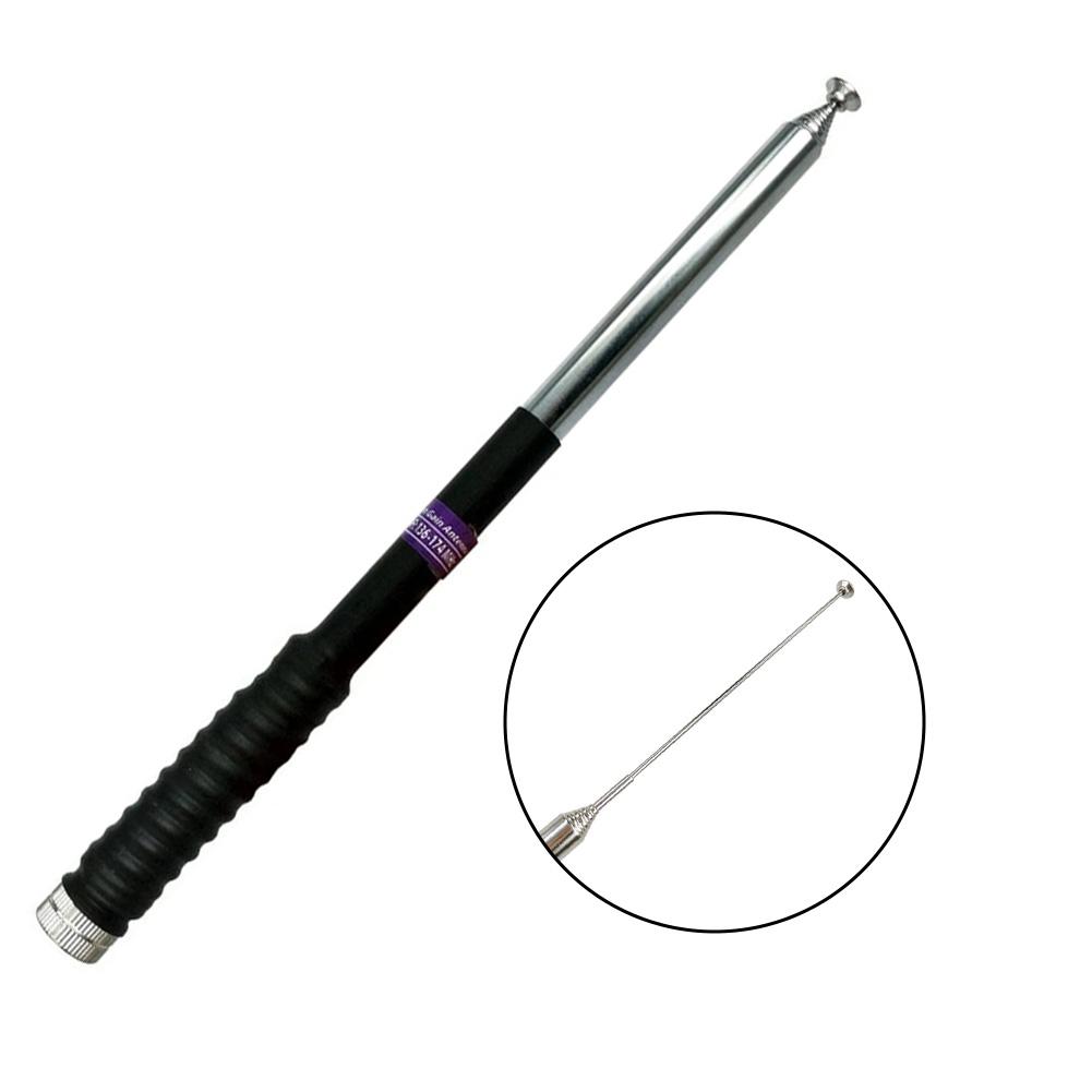 VHF Telescopic Antenna with For SMA Male for Yaesu VX6R VX3R VX7R VX8R VX150 VX160 VX180 VX400 FT270R FT250R 3dBi