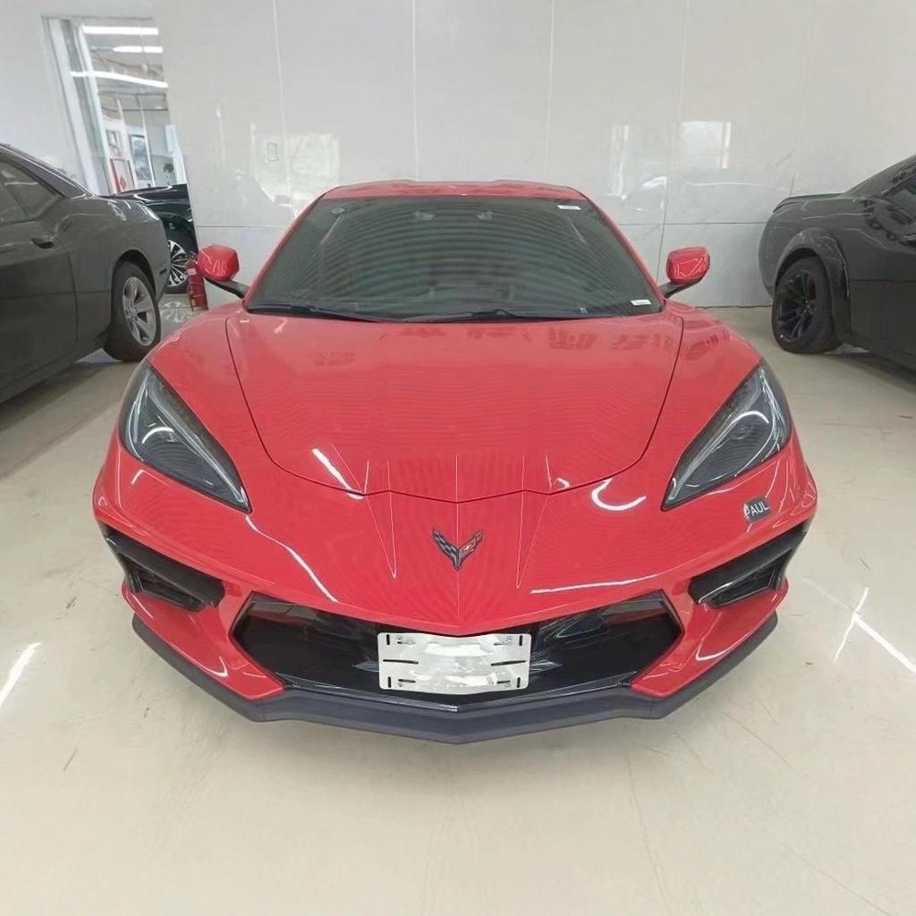 Corvette C8 Dreistufiger Sport-Style Frontlippe Bodykit