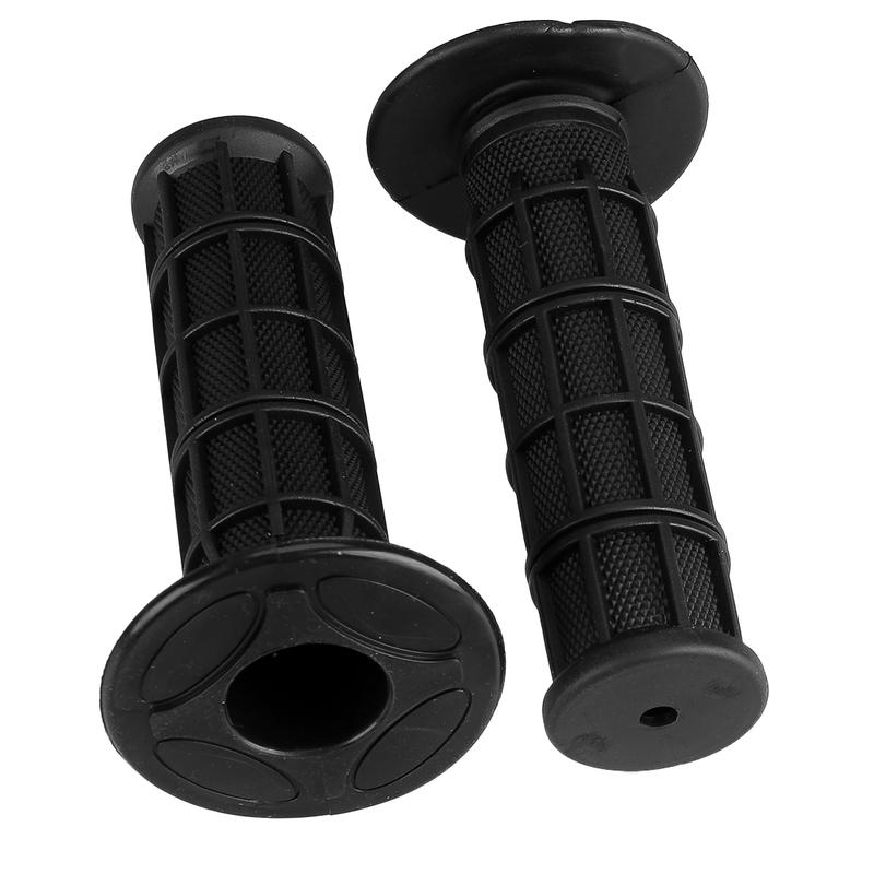 1 Pair Black Rubber Motorcycle Electric Dirtbike Handlebar Grips Durable Fit for Sur-Ron LBX X-Series