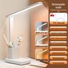 Rechargeable LED Student Desk Lamp with Pen Holder - Eye Protection, Dual-Use (Plug-In & Rechargeable)