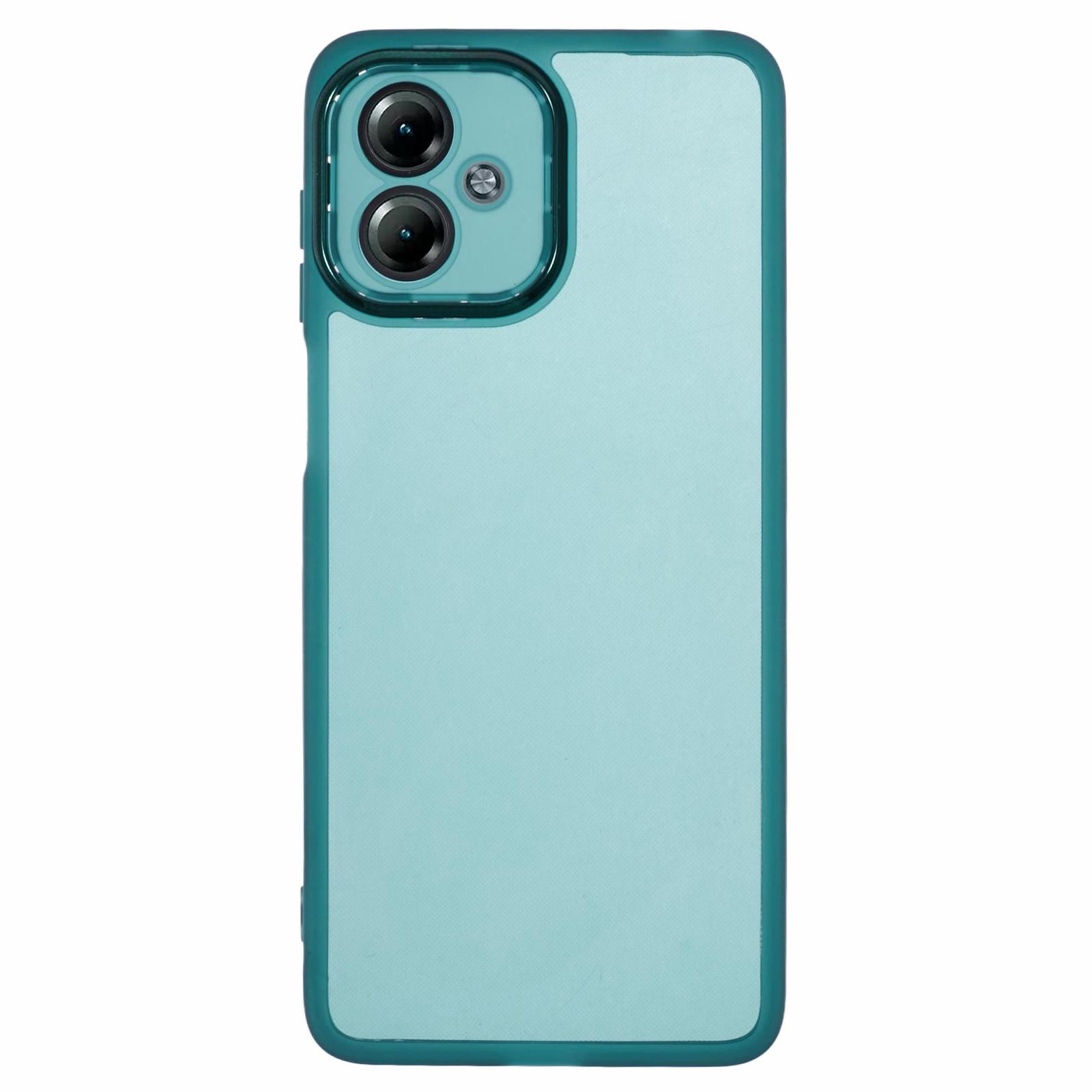 

DKSM Series For Motorola Moto G14 4G Case Electroplated Camera Frame TPU Phone Cover A