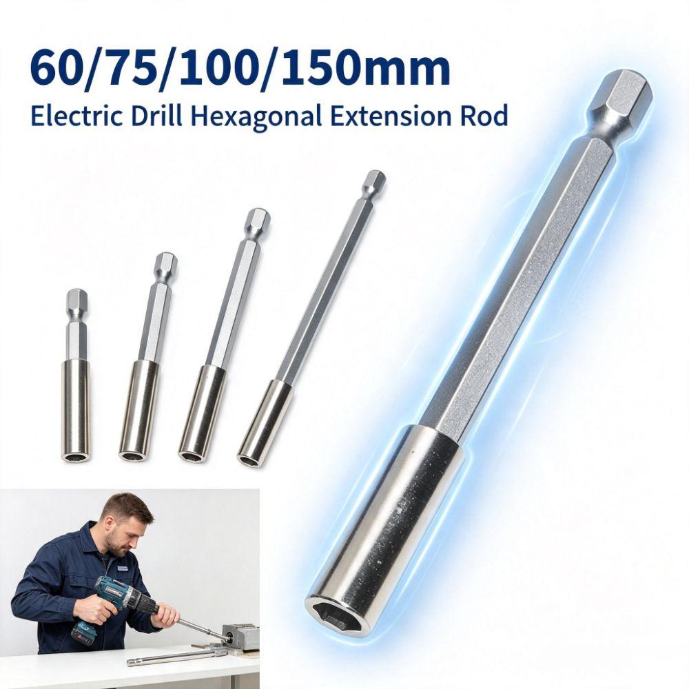 Magnetic Electric Drill Connecting Rod Drill Bit Extension Rod Power Tool Accessories