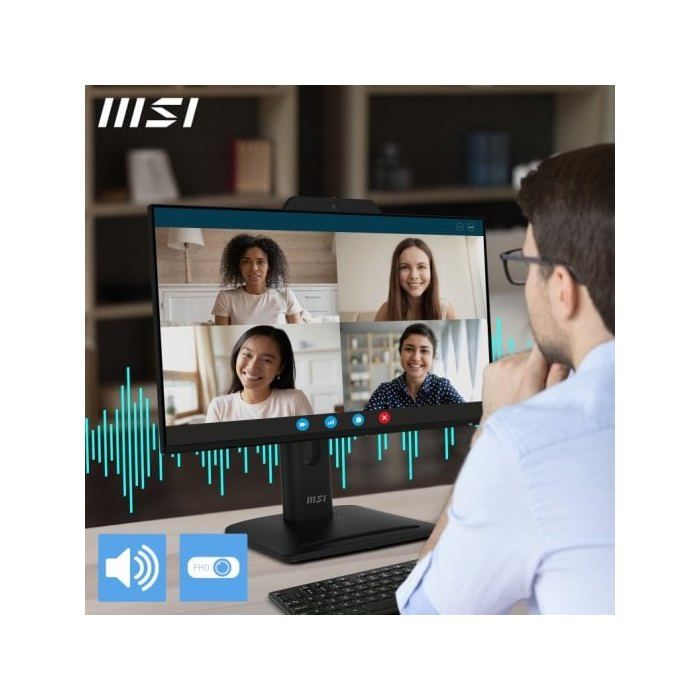 Écran PC - MSI - Pro MP242PMG - 23.8 pouces - Full HD 1920x1080 - LCD Noir