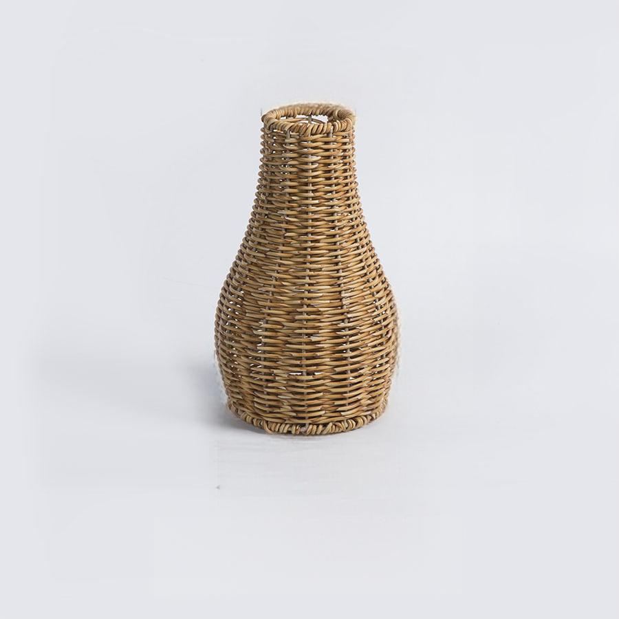 Handmade Eco-Friendly Art Deco Wooden Tabletop Vase Durable Natural Material for Home Wedding Decor Modern Design Customized