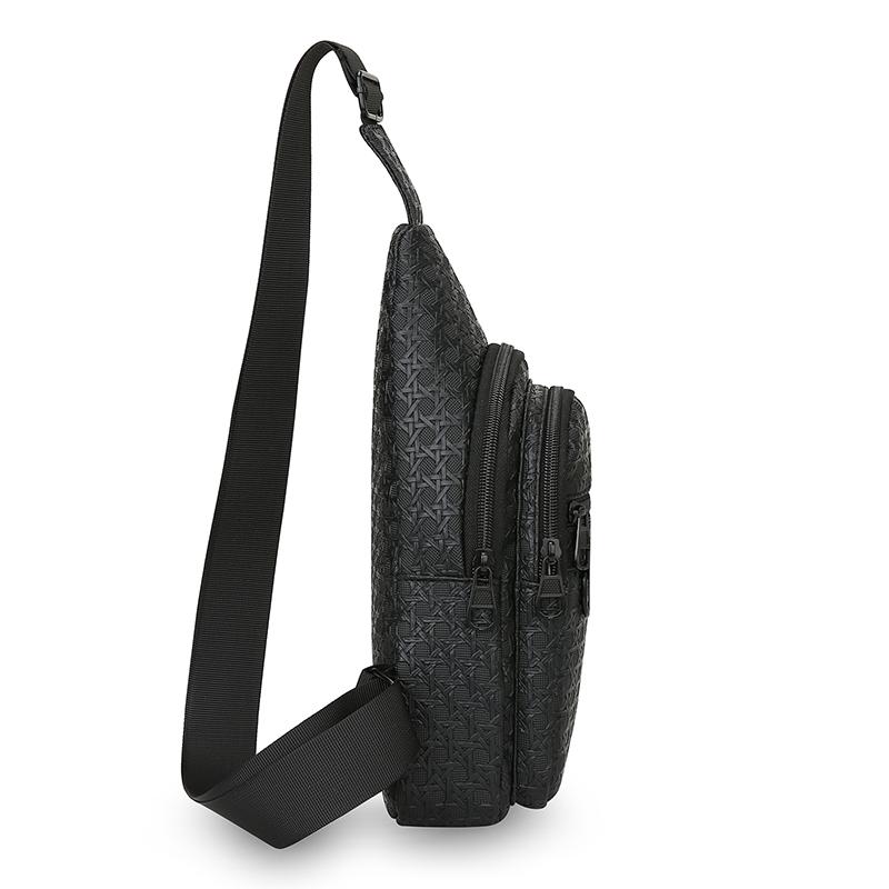 Herren-Freizeit-Mehrzweckrucksack, stilvoll und schlicht, ein Schultertasche, wasserabweisend, große Kapazität, tragbare Cross-B