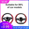 Nový 2025 Vysoce kvalitní semišový potah volantu do auta Prodyšný protiskluzový potah volantu Pro Mercedes Benz AMG CLK CLA A180 W108 W2