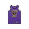 NBA Los Angeles Lakers LeBron James Městská Fan Edition Dres Fialový Pánská Streetwear AJ4618-510