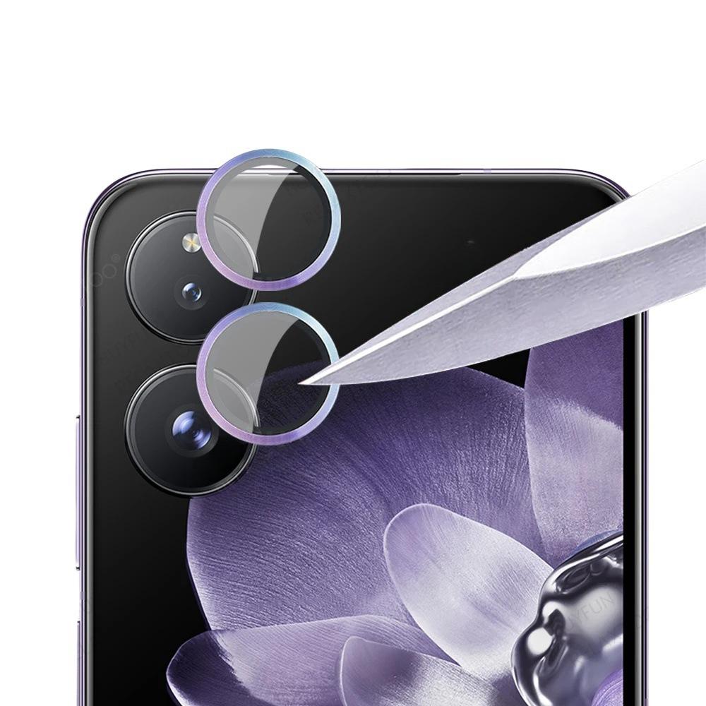 For Xiaomi Mix Flip Camera Lens Camera Protector Metal Lens Ring Diamond Protective Glass Cap