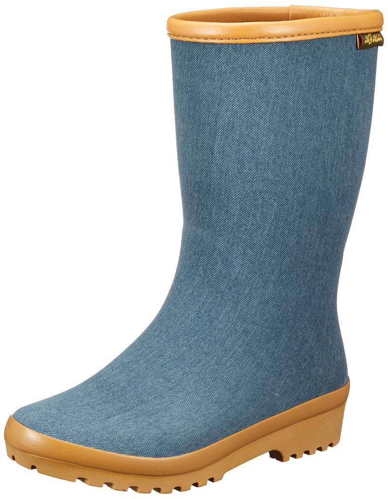 Fukuyama Rubber Rain Shoes, My Rose, Blue