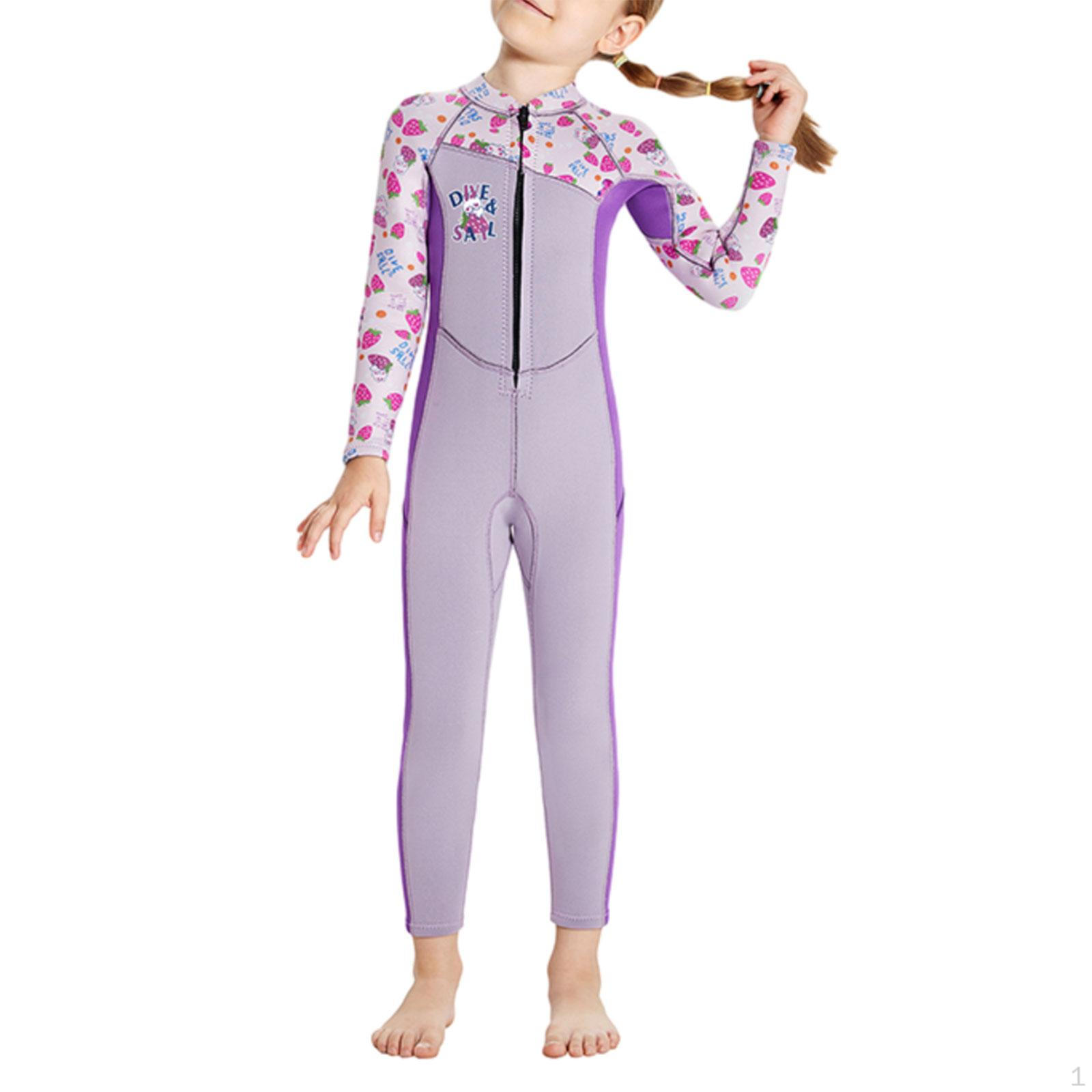 Costum de Neopren pentru Scufundări și Activități Acvatice Purple M gray