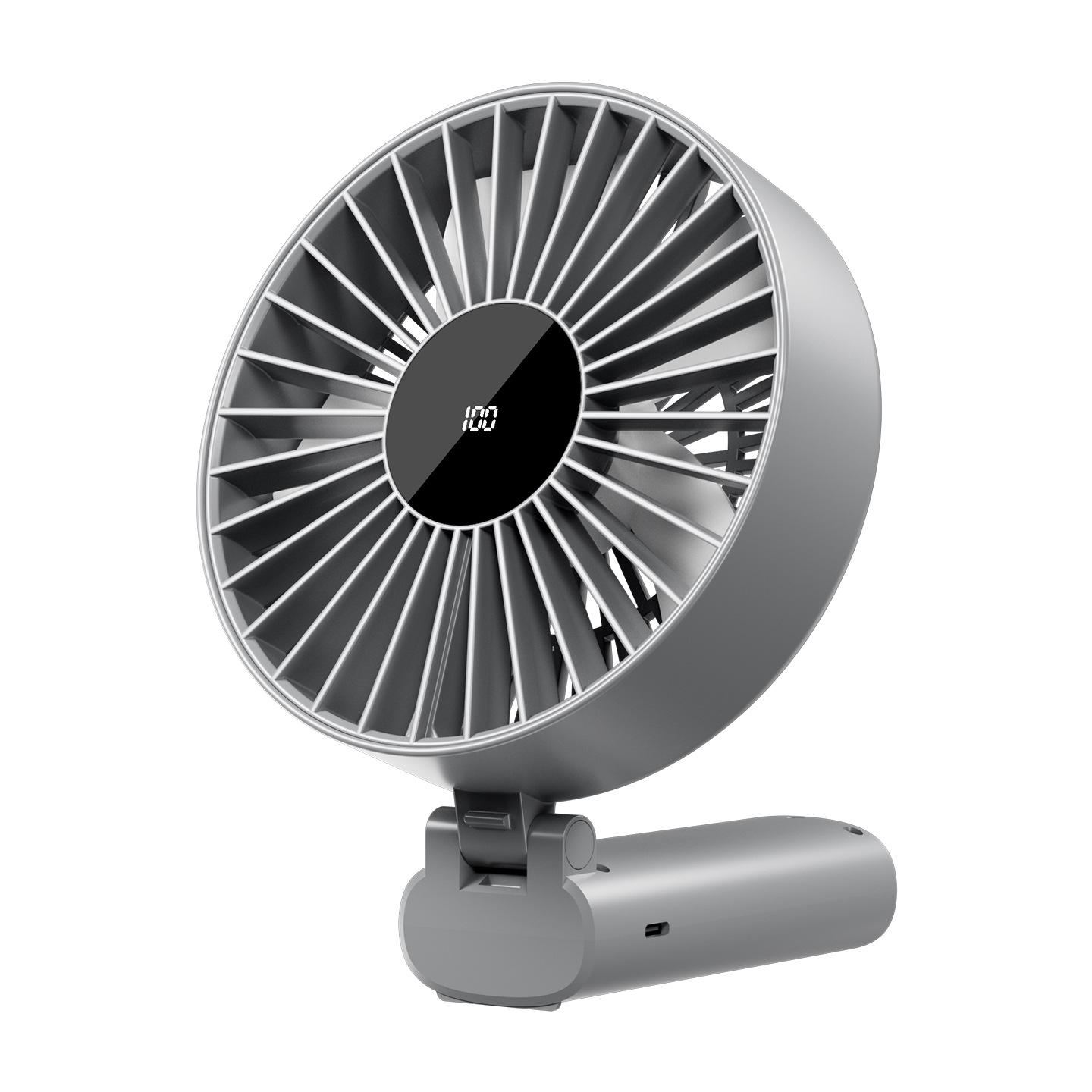 Vitesga Handheld & Desktop Portable USB Rechargeable Folding Fan 255x144x43 mm
