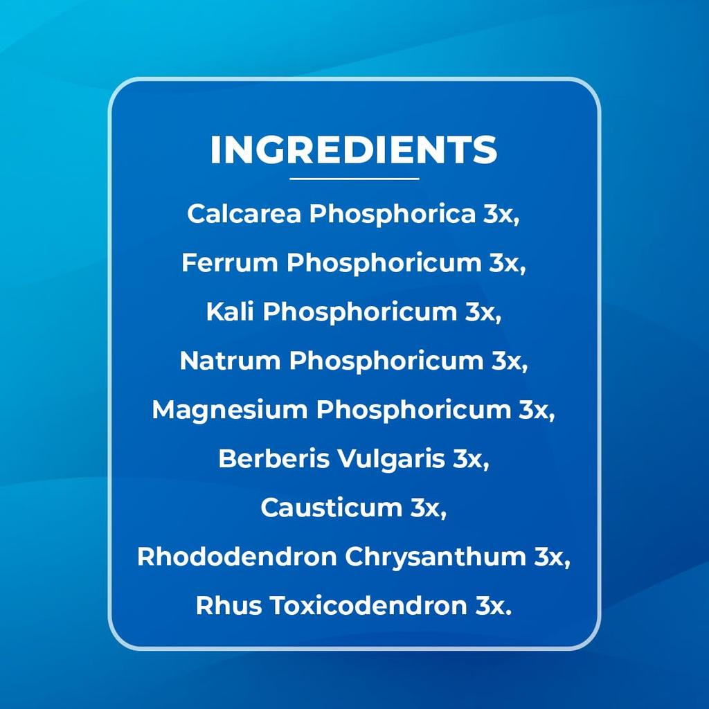 Dr. Bakshi's Bakson's Rheum Aid Tablets 200 Tablets for Joint Pain, Muscular Weakness, and Fatigue Relief