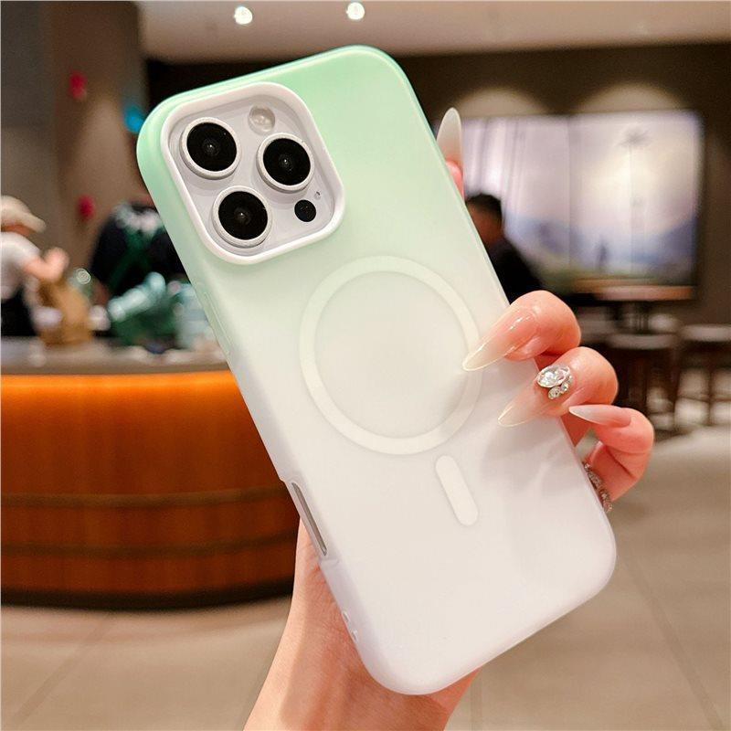 

2-in-1 Gradient Magnetic iPhone Case: Fits Apple 17 Pro, iPhone 15, 11, 13 iPhone 12 Pro Max