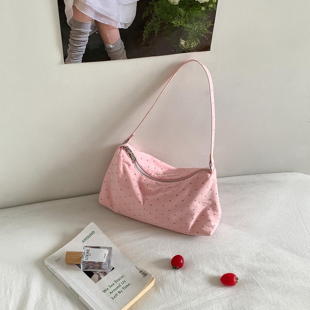 Relaxed and Sweet Style Underarm Bag, Fashionable and Lightweight Dumpling Bag, Single-shoulder Bag for Women