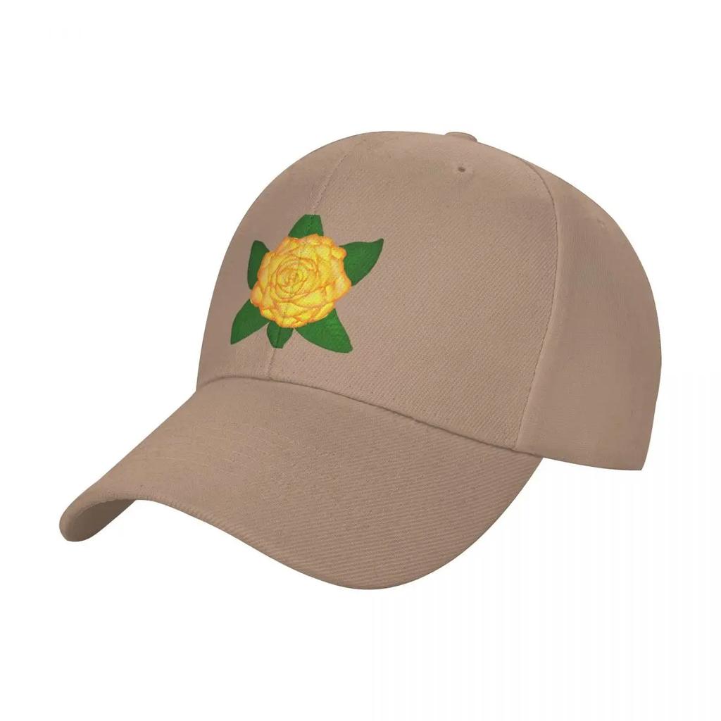 New Sunrise Rose Baseball Cap Luxury Brand Foam Party Hat Summer Hat Womens  Unisexs
