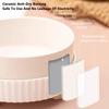 Heated Dog Water Bowl Thermostatic Water Dish Heater Noiseless Ceramic Water Bowl Cat Water Fountain Heating Animal Drinking