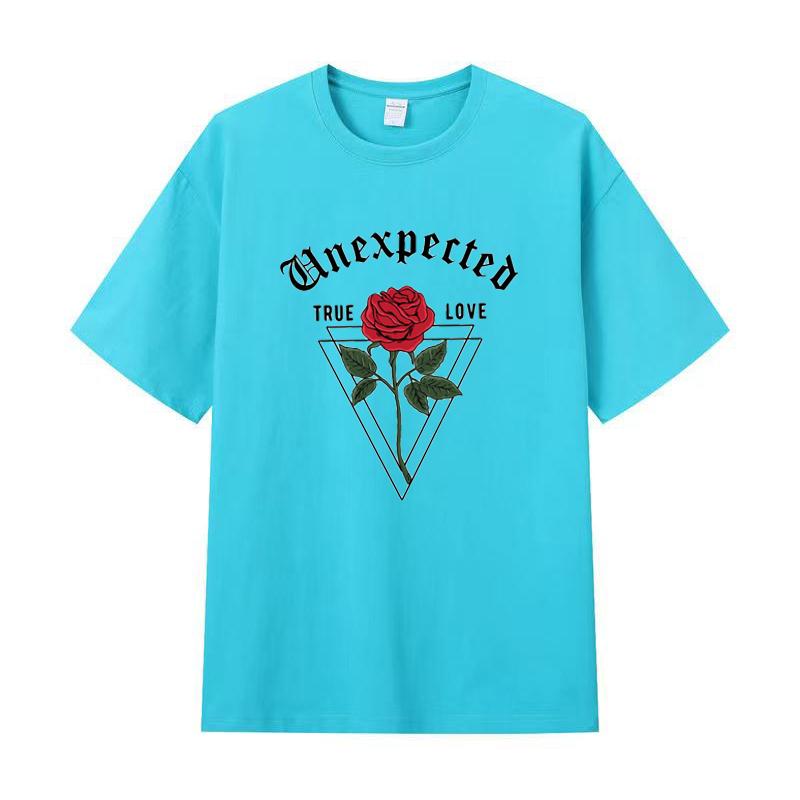 Sommer männer T-shirt Hohe Qualität Baumwolle Kurzarm Print T-shirt frauen T-shirt Mode Sport Hemd Casual Jogging Top