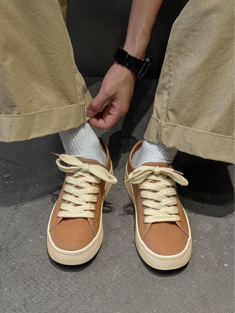 Herren 2025 Retro Schwarze Canvas Schuhe: Atmungsaktiv, Dünn, Vielseitig, Stilvolle Sommer-Freizeitkleidung
