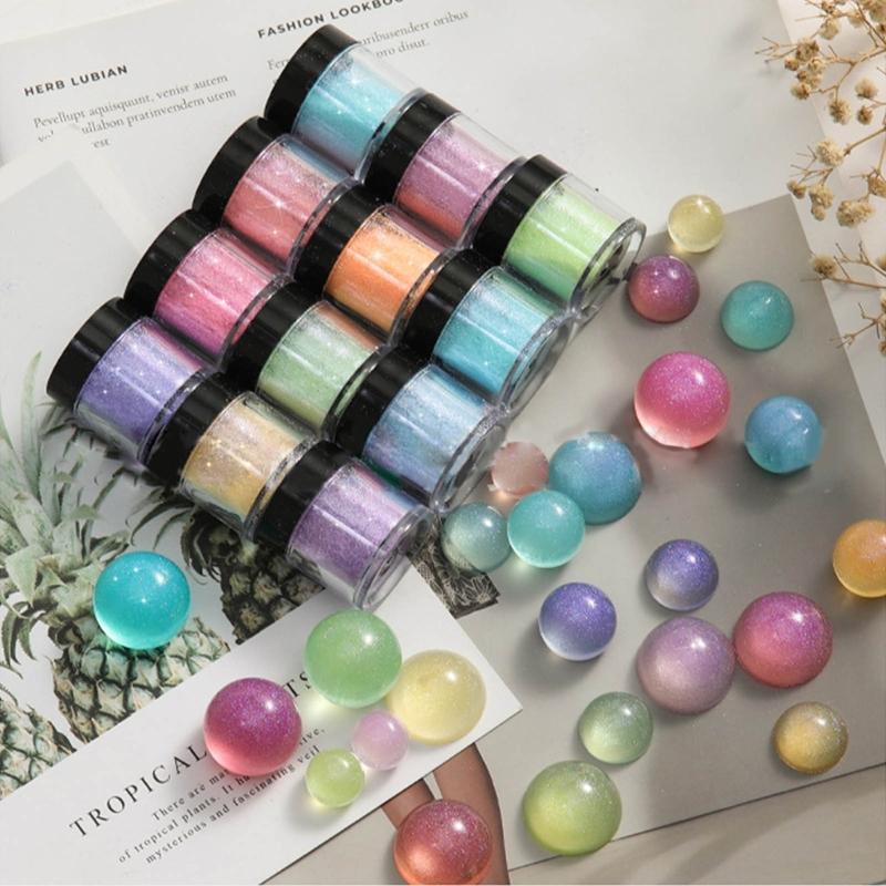 Dream Galaxy- Crystal Drop Ultra-fine Unsinkable Suspended Diamonds Powder Starry Meteor- Powder Nail Glitter Sequins