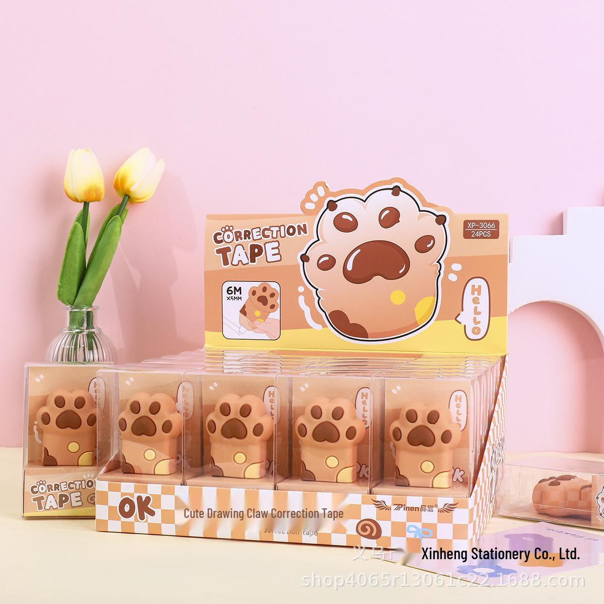 Adorable Cartoon Correction Tape - High-Quality Gift for Students and Stationery Enthusiasts