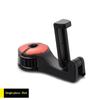 2-in-1 No Drill Car Headrest Phone Holder Hidden Rear Seat Lock Hook for Vehicle Back Seat Phone Mount Accessory