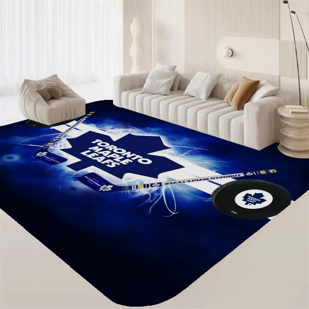 Sports Ice Hockey Floor Mat Cheaper Anti-slip Modern Living Room Balcony Printed Bedside Mats