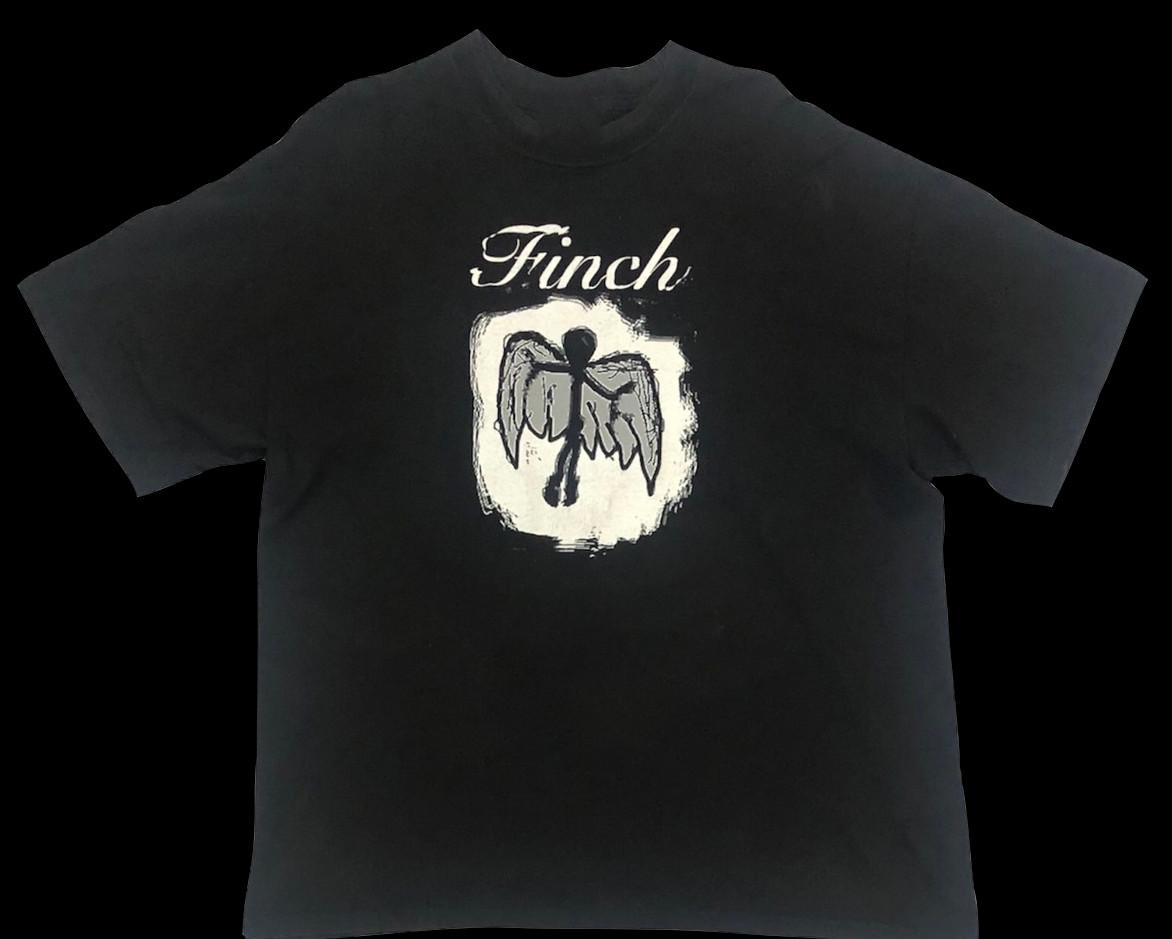 Finch Band Music For Lovers Black T-shirt Cotton Full Size XXXXL