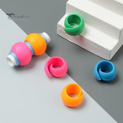 10/100Pcs Thread Holder Elastic Curled Hold Tight Reusable Great Tenacity Keep Thread Spool Neat And Organized Sewing And Embroidery Machine Thread