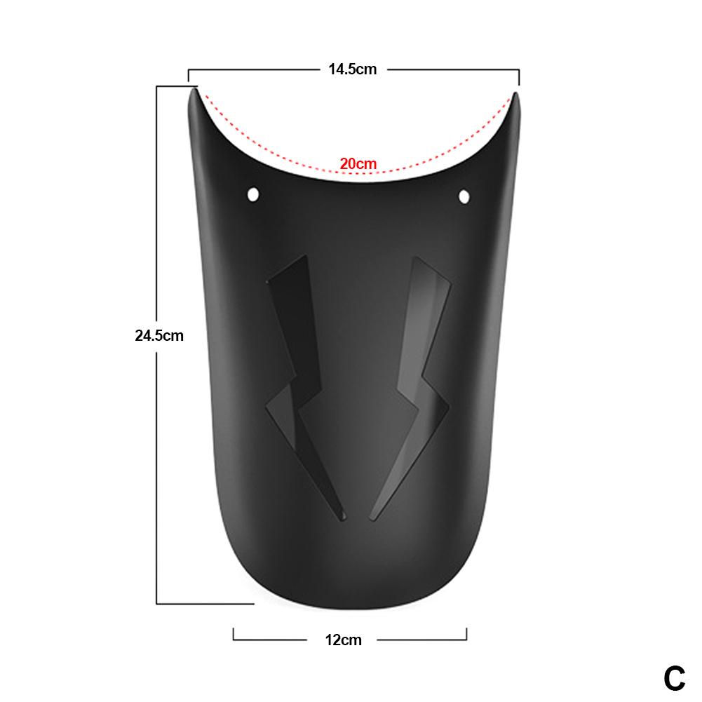 Univerzální prodlužovací nástavec pro motocykly Prodloužení předního blatníku Prodloužení zadního a předního blatníku Blatník proti postříkání 4