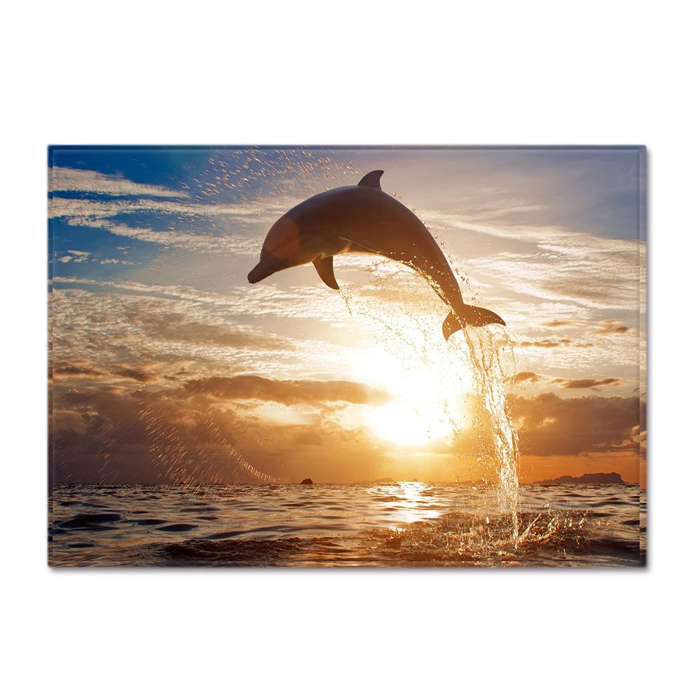 Animal Large Carpet Feather Wind Bedroom Floor Mat