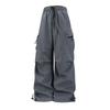 Frühling Herbst Freizeit Hose Mode Locker Bequem Atmungsaktiv Mehrere Taschen Cargo Lange Hose Fitness Laufen Freizeit Hose
