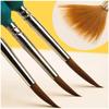 11Pcs/Set Hook Line Pen For Watercolor Oil Painting Extra Fine Soft Wolf Hair Hand Brush Gouache Acrylic Nail Art  Drawing