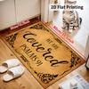 Welcome Coir Entry Doormat, Natural Coconut Fiber Non-Slip Rug, Garden Home Decor Floor Mat  Door Mat Entrance  Floor Mats