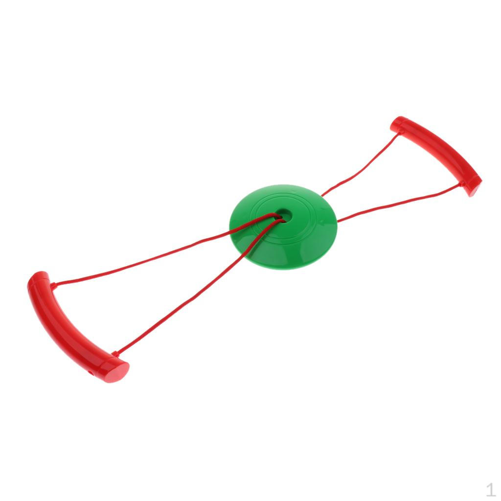 

21 Kids Chest Puller Expander with Disc Fitness Toys for The Morning зелений
