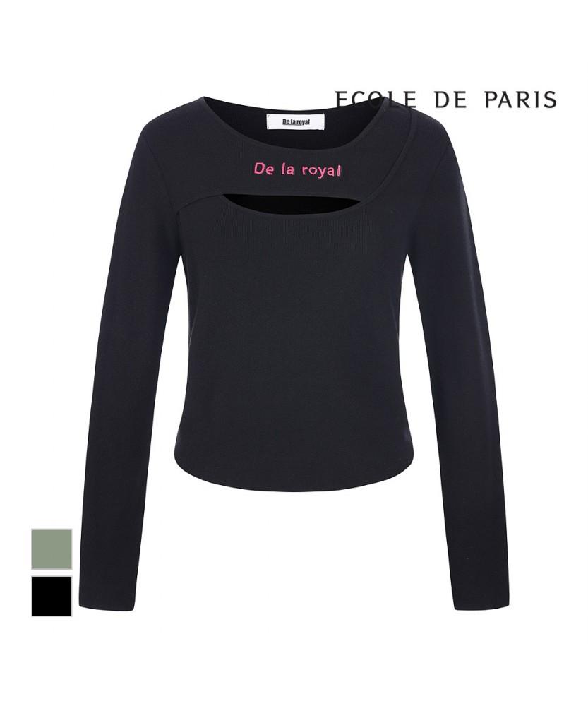 ECOLEDEPARIS Slit-Point Knit_Rb3Xkkcm39Z