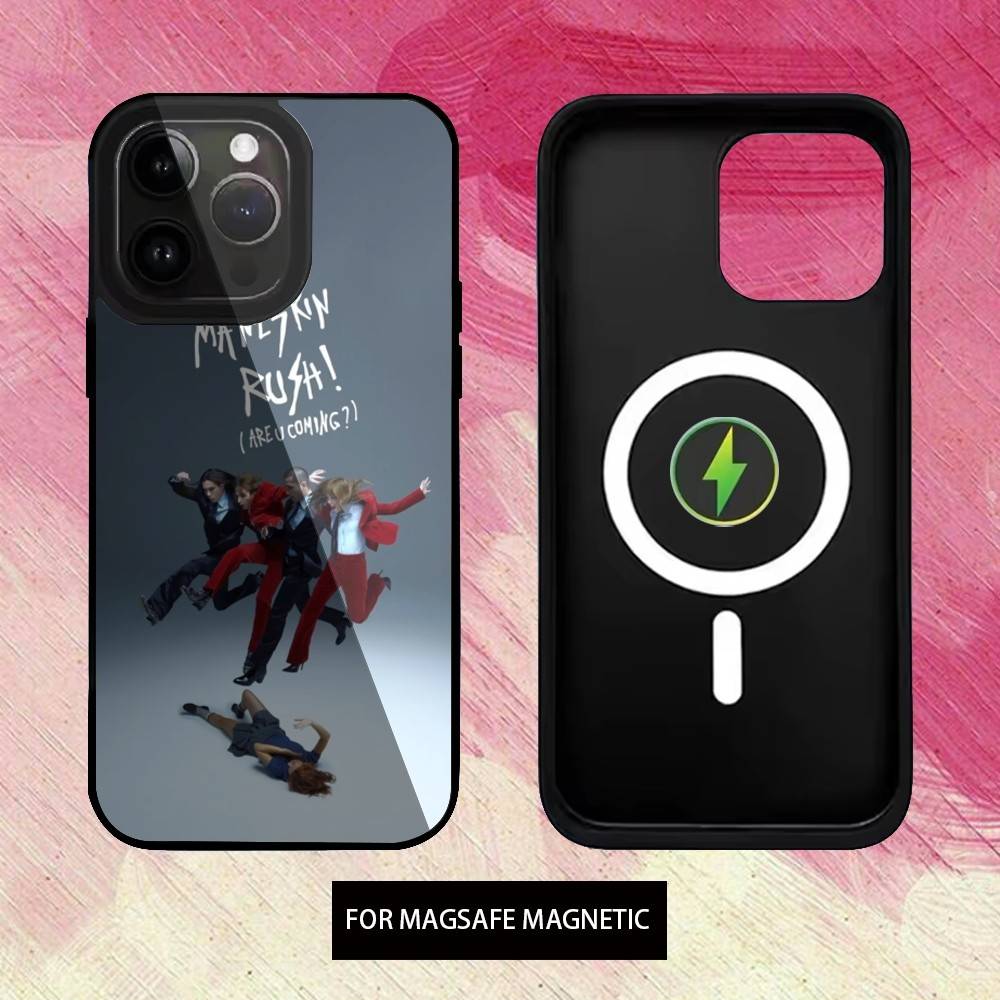 D-Damiano D-David M-Maneskin-es Phone Case For iPhone17,16,15,14,13,12,11 Plus,Pro Magnetic with Magsafe Wireless Charging iPhone15PROMAX