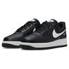 Nike Air Force 1 07 Blue Label - Black White Men Sneakers Photo-Blue Safety-Orange Summit-White FN7804-001