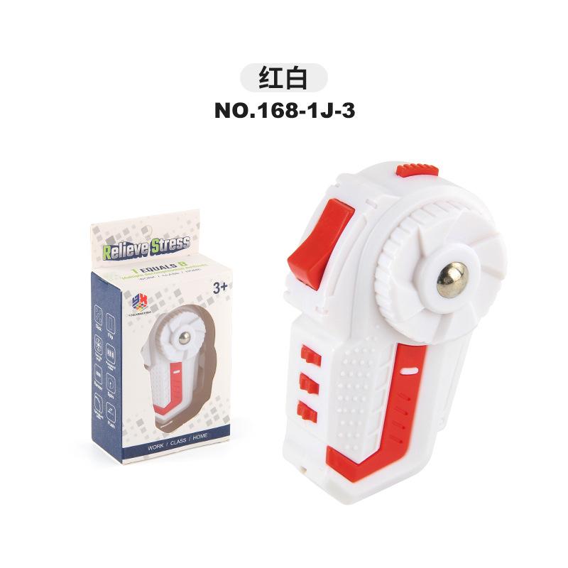 

Игрушка-спиннер для пальцев, декомпрессионная игрушка, нажми на пузырь, музыка, декомпрессионная ручка-игрушка красный