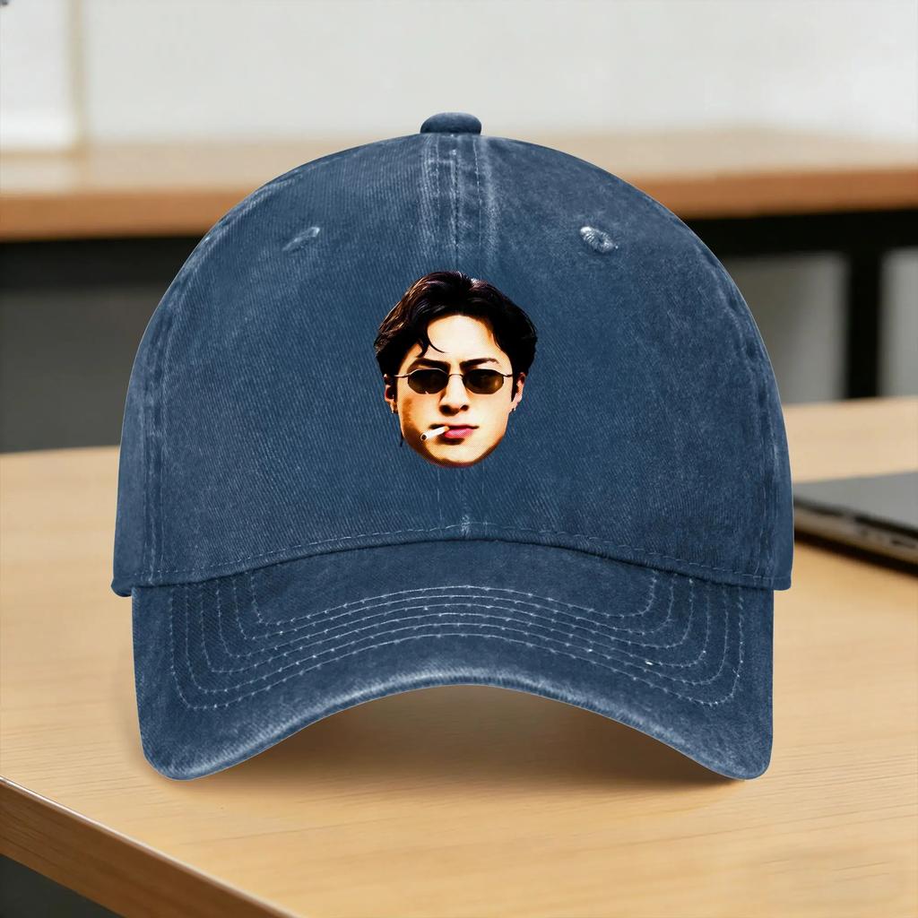 Vintage Hudson Williams Washed Baseball Cap  Yk Cute Sun Trucker Hat Summer Unisex Women Outdoor Sport Baseball Caps