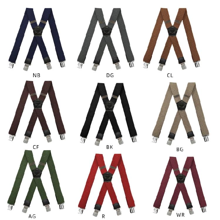 Comfortable Shoulder Straps Fashionable Suspenders Breathable Suspenders for Office and Outdoor Wear