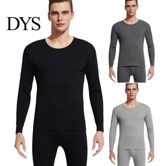 Comfortable Underwear Set Men Thermal Long Johns Casual Two-piece Outfit Winter Keep Warm Sleeve Top And Pants for Cold Weather Trendy Loungewear