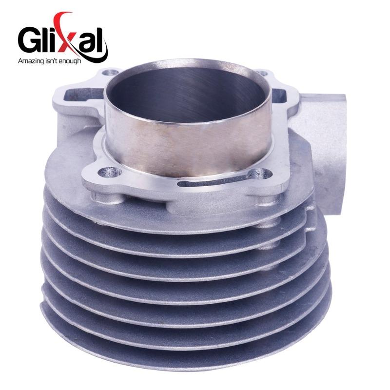 

Glixal GY6 180cc Chinese Scooter Engine 61mm Big Bore Cylinder kit with Piston Kit for 4T 157QMJ ATV Go Kart Moped