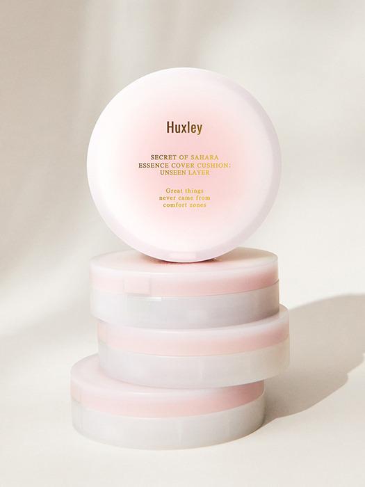 Huxley Sun Stick Airy/Watery Touch + Essence Cover Cushion Unseen Layer
